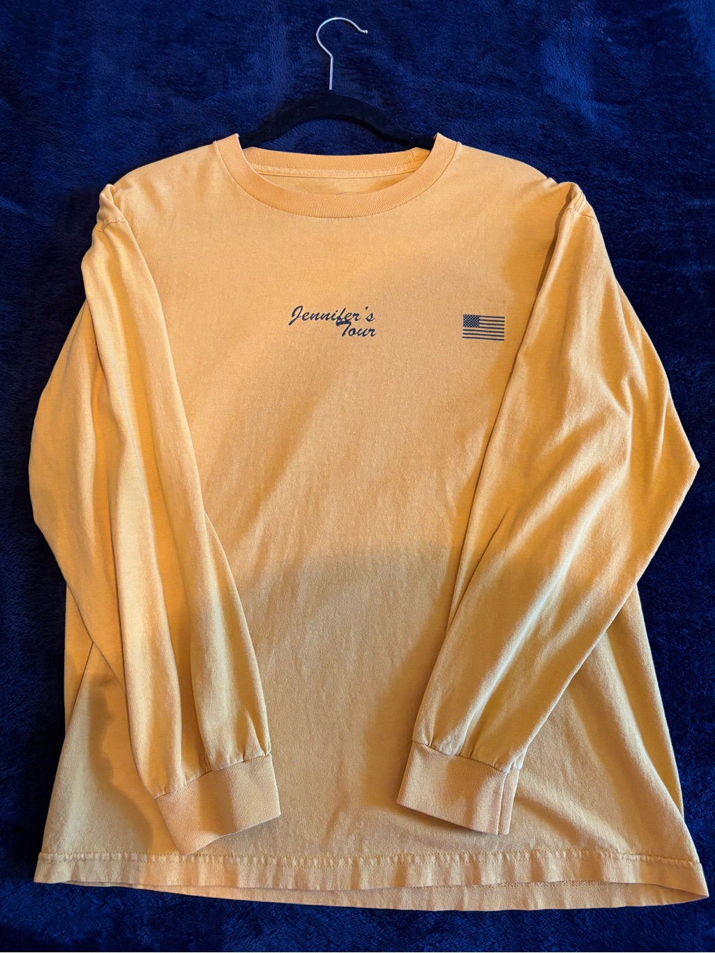 Rare Brockhampton 2017 Jennifers Body Tour Yellow Long Sleeve